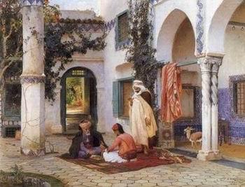 unknow artist Arab or Arabic people and life. Orientalism oil paintings  339 Germany oil painting art